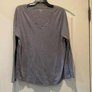 Zelos grey long sleeved t